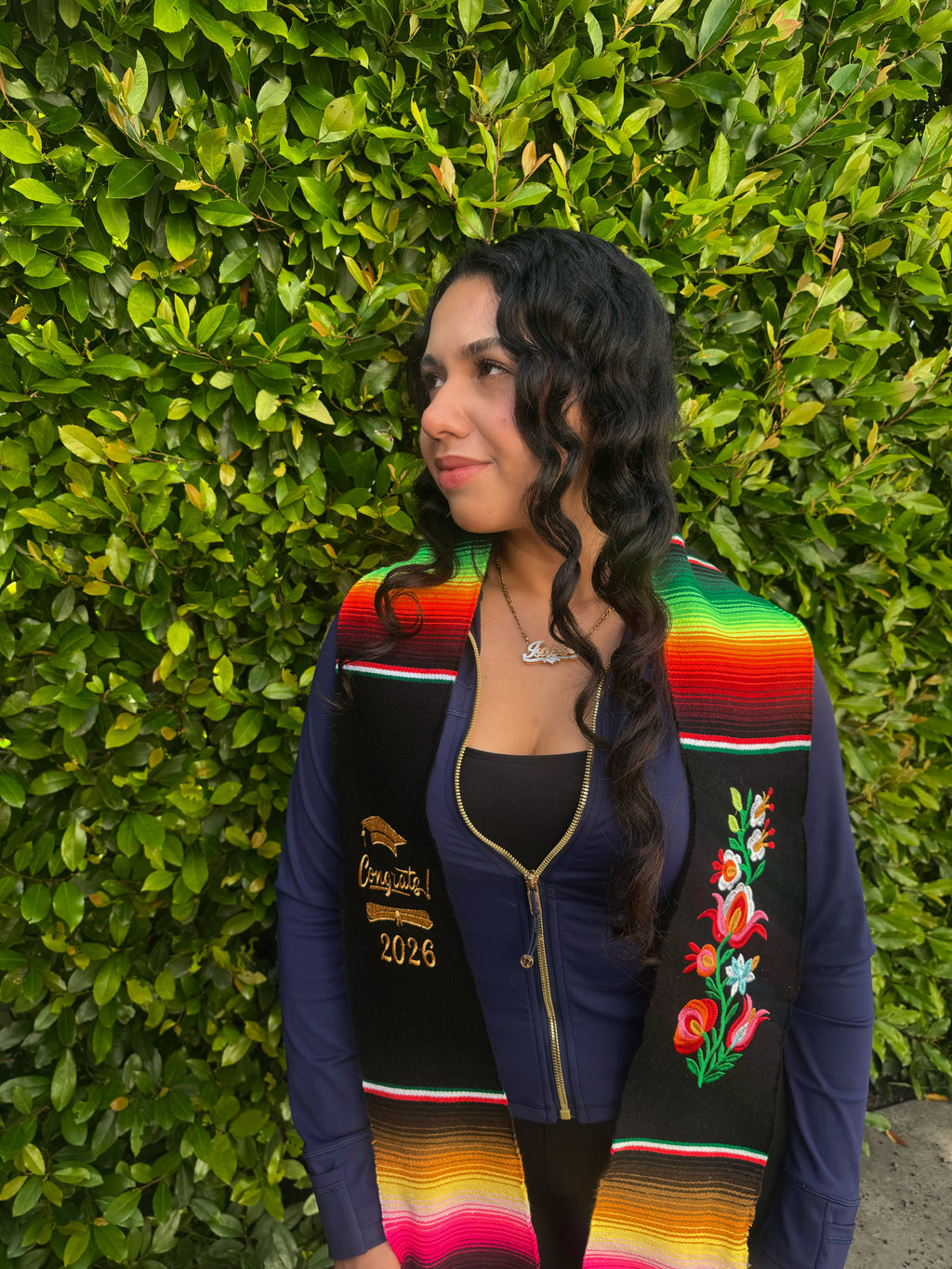 2026 Floral Graduation Sash