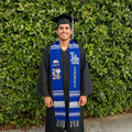 Graduation Blue Sash